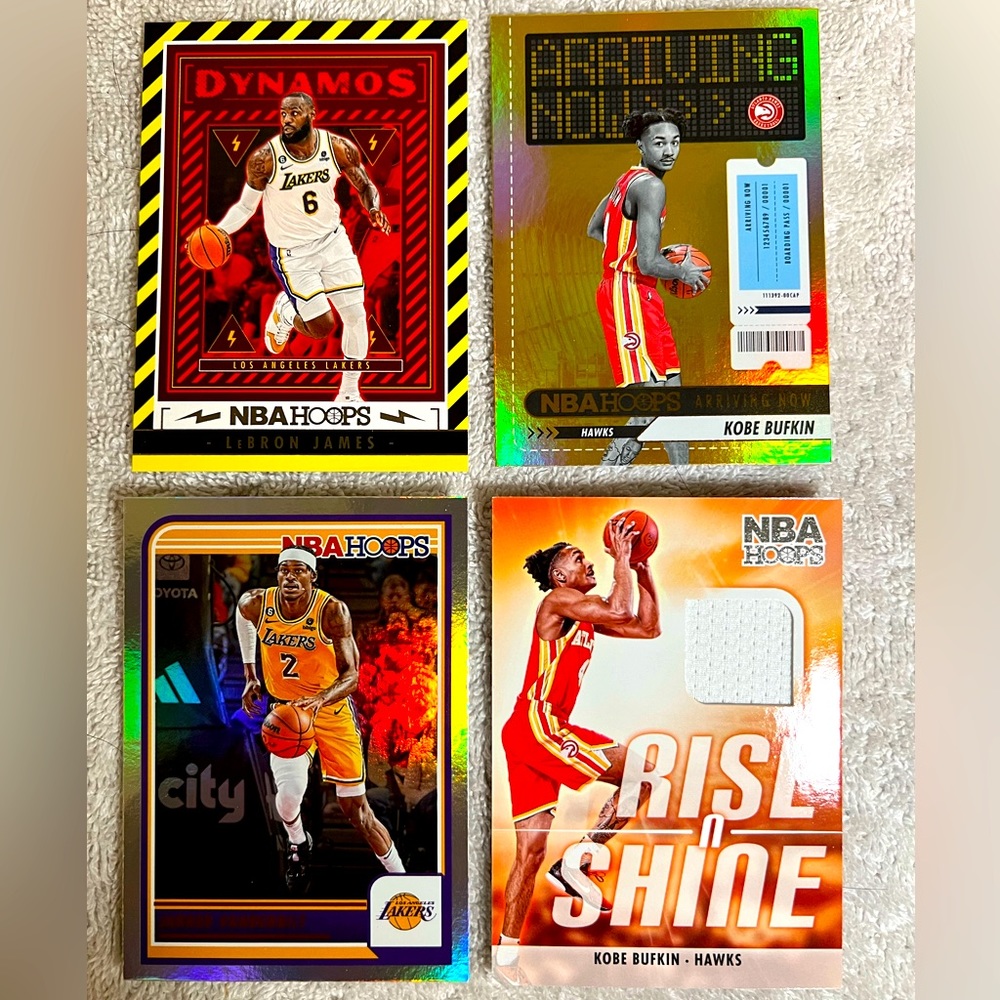 NBA Hoops x4 Cards Bundle Pack